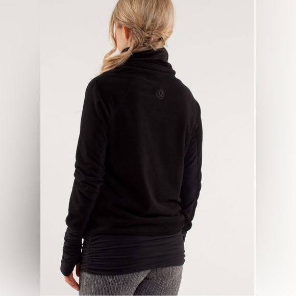 Lululemon Don't Hurry Be Happy Pullover Black, Size 4 - Picture 8 of 15